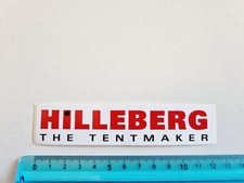 ADESIVO HILLEBERG THE TENTMAKER STICKER AUTOCOLLANT AUFKLEBER KLEBSTOFF
