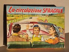 Board game/Gioco di società 1960's LA CIRCOLAZIONE STRADALE mint+box!!