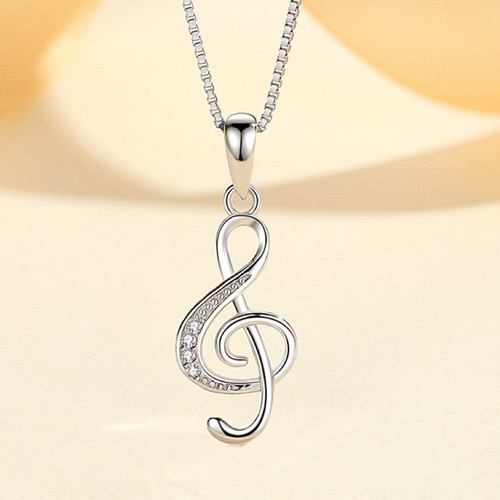 Collana con ciondolo nota