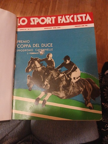 Sport fascista annata - lo,