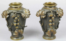 2 Vases signés DLG Murata