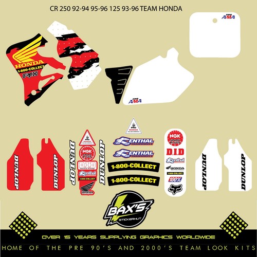Kit grafica decalcomania - kit, honda