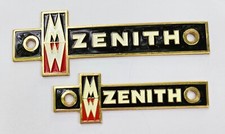 2 Original Vintage Zenith Name