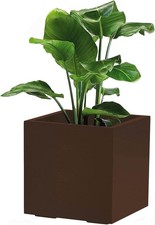 EURO 3 PLAST Cassetta Kebe, con Riserva d'Acqua Integrata, Cm 40, Colore Ruggine