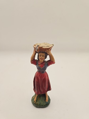Personaggio presepe vintage - personaggio,