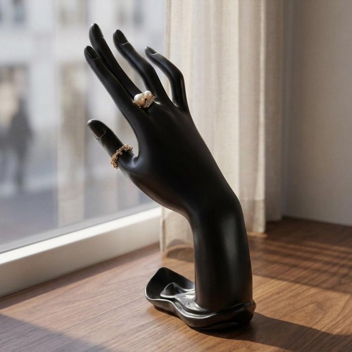 Mano espositiva resina - mano, in