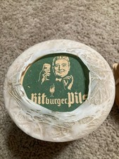 Lotto di 50+ sottobicchieri vintage bifacciale Bitburger Brewery Bitburg Germania