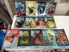 LOTTO LIBROGAME LUPO SOLITARIO DA 1 A 11 + 13 + 15 FASCE BLU NO 3 IN FOTO