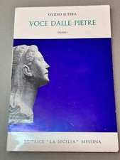 OVIDIO SUTERA  Voce dalle pietre con autografo