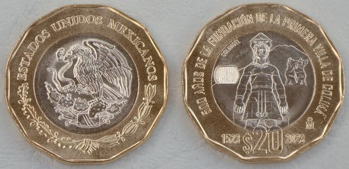 Messico mexico pesos moneta - messico,