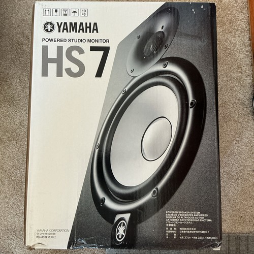 Yamaha hs7 altoparlante - yamaha,