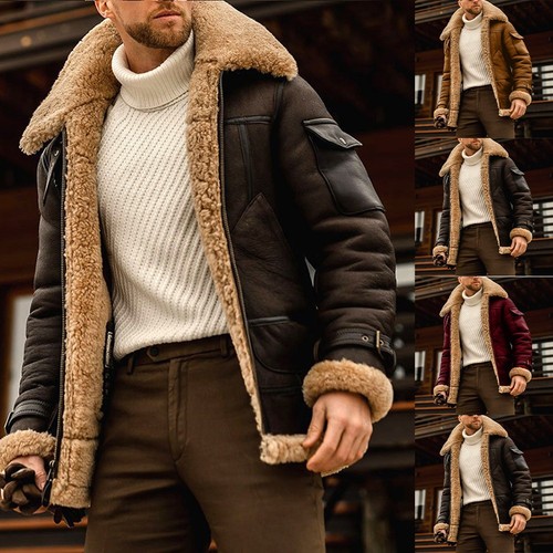 Giacca uomo moda ispessita