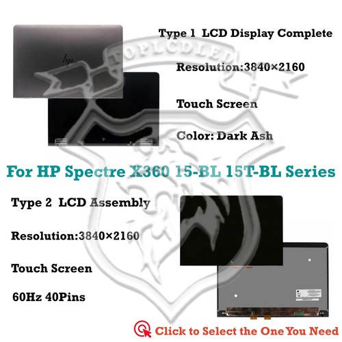 Touchscreen lcd uhd hp - touchscreen,