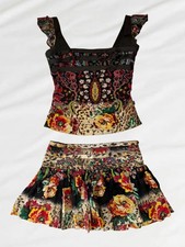 Set top e gonna Just Cavalli multi leopardata floreale I40