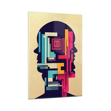 Quadro vetro 80x120cm - quadro, su