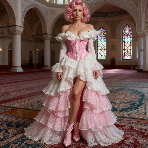 Abiti sera rosa - abiti, da