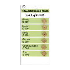 Serie ugelli piano cottura