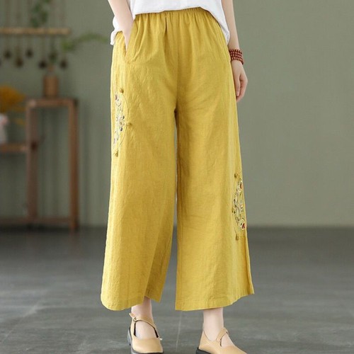 Pantaloni cropped donna - pantaloni, da