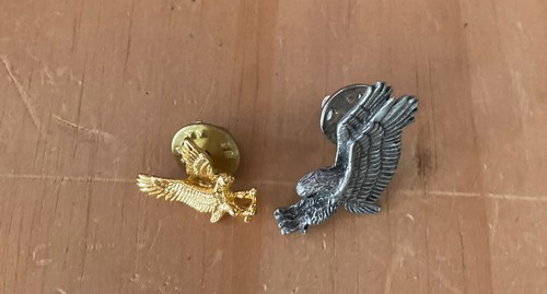 Two vintage gold tone - two,