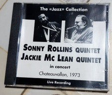 SONNY ROLLINS / JACKIE McLEAN QUINTET LIVE 1973 (CD ORIGINALE) JAZZ COLLECTION