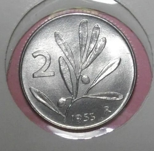 Lire 1953 fdc ulivo - lire,
