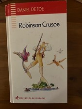 Libro "Robinson Crusoe" di Daniel Defoe - Biblioteca dei ragazzi