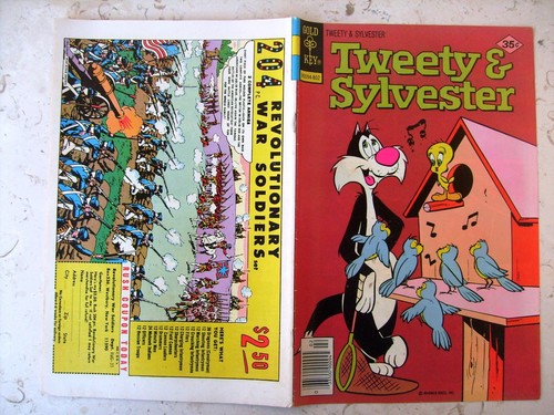 Tweety and sylvester gold - and,