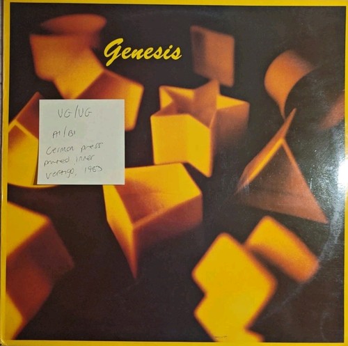 Genesis self titled - titled, vinyl