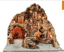 PRESEPE PRESEPIO ARTIGIANALE CON FIUME PRF2