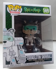 Funko Pop Animation 569 Rick and Morty Exoskeleton Snowball 6inch 15cm