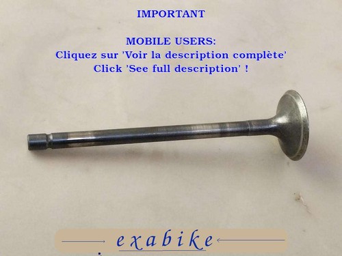 Soupape admission pour honda - pour,