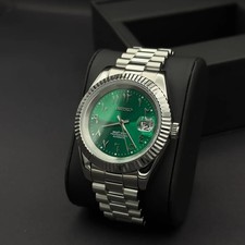 Seiko Mod | Verde royal arabo