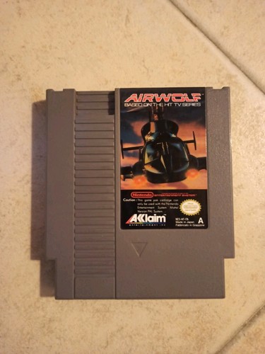 Airwolf air wolf nintendo - nintendo, nes