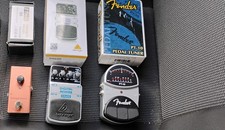 Pedali Chitarra Elettrica, Tuner, Phaser, Reverb