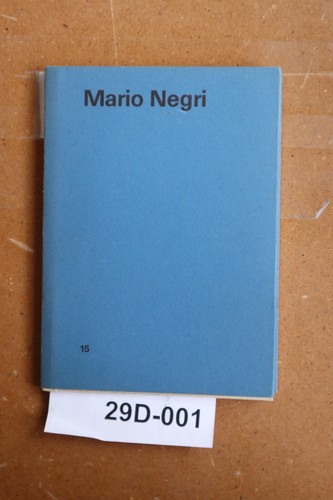 Mario negri all insegna del - negri., all'insegna