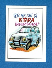 AUTO E MOTO IN CARICATURA -Edigamma- Figurina-Sticker n. 92 -SUZUKI VITARA -New