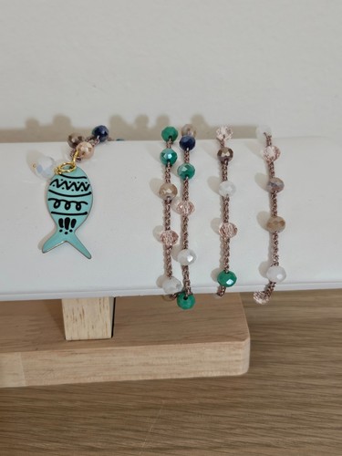 Collana lunga all uncinetto - lunga, all'uncinetto