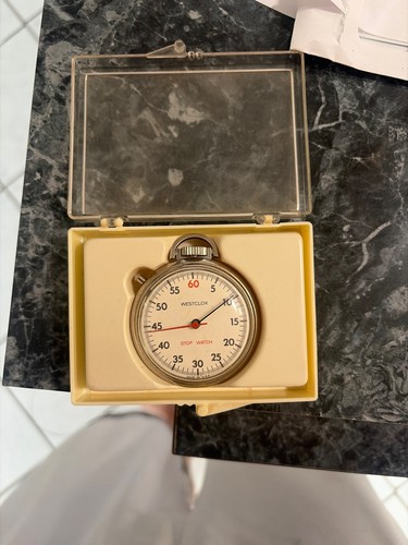 Westclox vintage pocket - vintage,