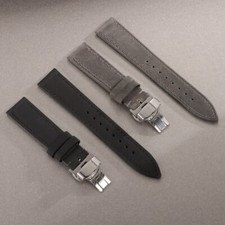 Cinturino orologio vera pelle di qualità 18mm-24mm cinturino sgancio rapido chiusura a farfalla