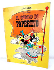 IL CIRCO DI PAPERINO 1970 Disney Mondadori italy pop up book libro danneggiato