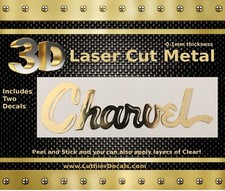 Charvel Guitar Decal 3D Metal