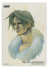 Final Fantasy Art Museum Trading Card C-10 Squall Leonhart Edizione Speciale