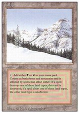 Taiga LP, MTG inglese edizione