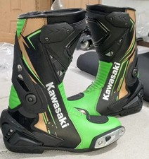 Kawasaki moto cuir - cuir,