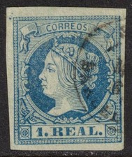 SPAGNA ISABELLA II º 55 ANNO