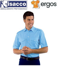 Isacco CAMICIA PILOTA Azzurro