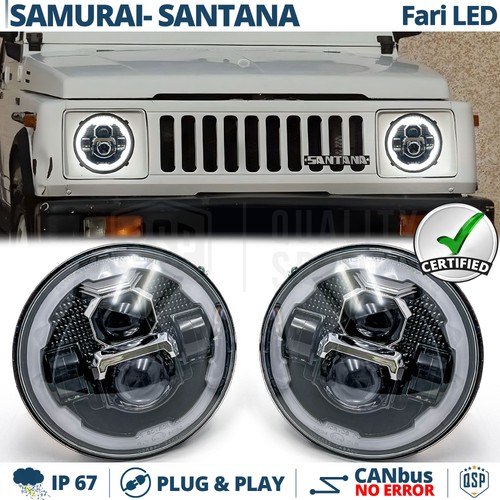 Fari full led per samurai - led,