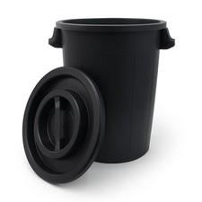 Serbatoio d'acqua rotondo con coperchio Barile per acqua piovana Barile per...