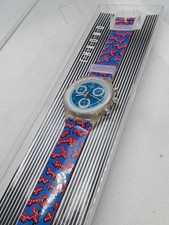 OROLOGIO SWATCH CHRONO WILD CARD SCK100 NUOVO VINTAGE 1992/3 SWISS MADE