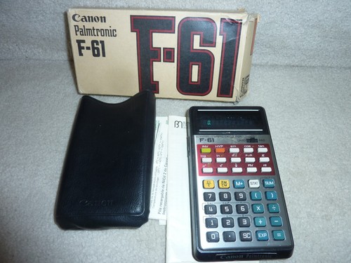 Calcolatrice canon palmtronic - calcolatrice,